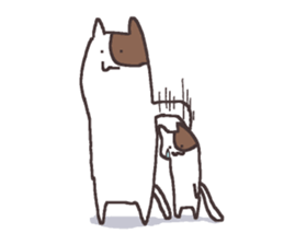 Mel of funny cat sticker #4205964