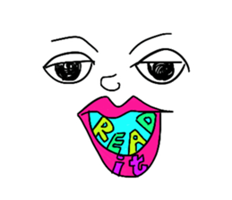 Mrs. emo face Meme sticker #4206066