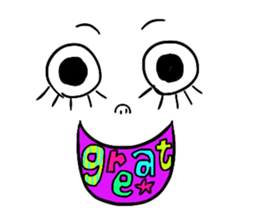 Mrs. emo face Meme sticker #4206081