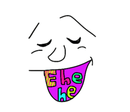 Mrs. emo face Meme sticker #4206086