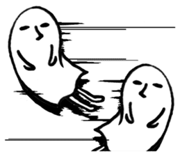 Laughing Ghost sticker #4206129