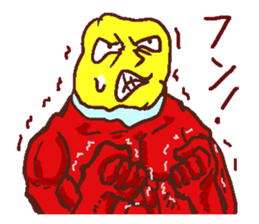 yellowmasksticker sticker #4206419