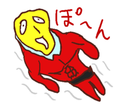 yellowmasksticker sticker #4206425