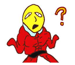 yellowmasksticker sticker #4206441