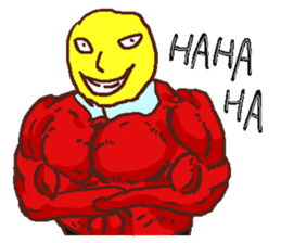 yellowmasksticker sticker #4206442