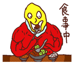 yellowmasksticker sticker #4206443