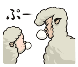 HITSUJINOANIKI ~Nice guy sheep~ sticker #4206746