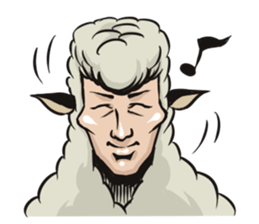 HITSUJINOANIKI ~Nice guy sheep~ sticker #4206760