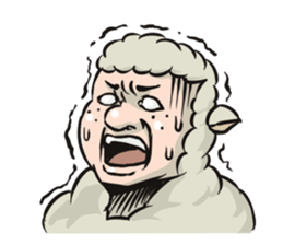 HITSUJINOANIKI ~Nice guy sheep~ sticker #4206765