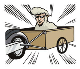 HITSUJINOANIKI ~Nice guy sheep~ sticker #4206767