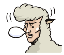 HITSUJINOANIKI ~Nice guy sheep~ sticker #4206772