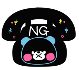 Pastel shaded color pen wind sticker sticker #4206879