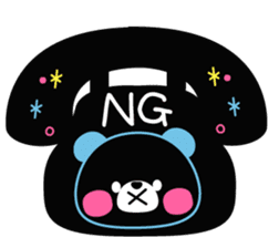 Pastel shaded color pen wind sticker sticker #4206879