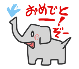 kawaii Animal Joke Sticker sticker #4207090