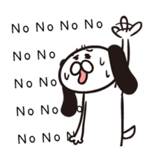 Annoying Dog Sticker. for The World. sticker #4208427