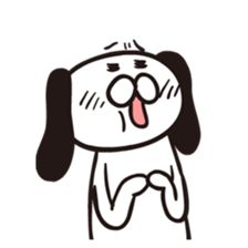 Annoying Dog Sticker. for The World. sticker #4208428