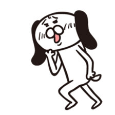 Annoying Dog Sticker. for The World. sticker #4208429