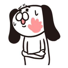 Annoying Dog Sticker. for The World. sticker #4208439