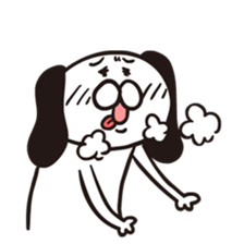 Annoying Dog Sticker. for The World. sticker #4208440