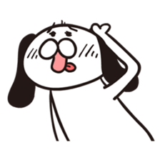 Annoying Dog Sticker. for The World. sticker #4208444