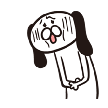 Annoying Dog Sticker. for The World. sticker #4208455