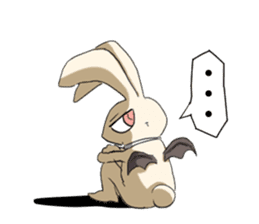 Vampire Rabbit sticker #4208915