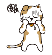 Loose, unrestrained, heartwarming cats sticker #4209018