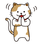 Loose, unrestrained, heartwarming cats sticker #4209020