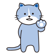 Loose, unrestrained, heartwarming cats sticker #4209033