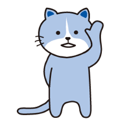 Loose, unrestrained, heartwarming cats sticker #4209036