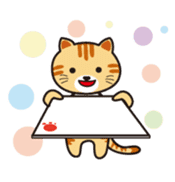 Loose, unrestrained, heartwarming cats sticker #4209043