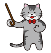 Loose, unrestrained, heartwarming cats sticker #4209048