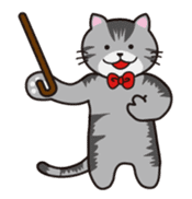 Loose, unrestrained, heartwarming cats sticker #4209048