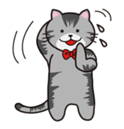 Loose, unrestrained, heartwarming cats sticker #4209052