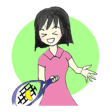 LOVE TENNIS sticker #4209583