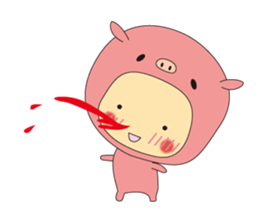 costume kids reaction sticker #4209714