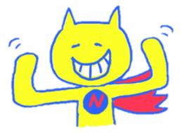 Naughty Super Cat / Cat the Thief sticker #4209737