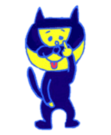 Naughty Super Cat / Cat the Thief sticker #4209742