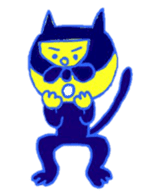 Naughty Super Cat / Cat the Thief sticker #4209743