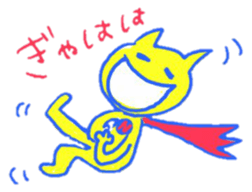 Naughty Super Cat / Cat the Thief sticker #4209749