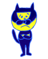 Naughty Super Cat / Cat the Thief sticker #4209754