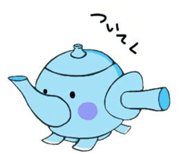 (B.B.B) as7 Wanimaru tableware goes! sticker #4209780