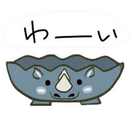 (B.B.B) as7 Wanimaru tableware goes! sticker #4209811