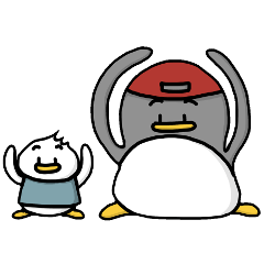 Pen-pen and Pea-kun