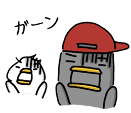 Pen-pen and Pea-kun sticker #4210148