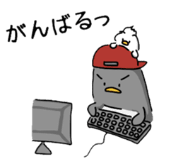 Pen-pen and Pea-kun sticker #4210161