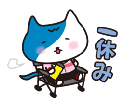 WAVENYAN -life with road bike sticker #4210320