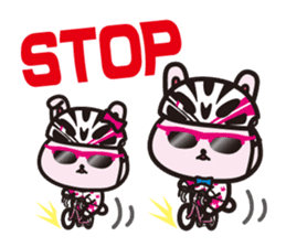 WAVENYAN -life with road bike sticker #4210325