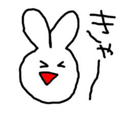 Sweet Handwritten Animals14 sticker #4210595