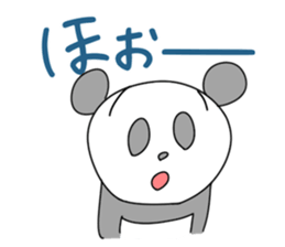 Good listener pandas sticker #4210618